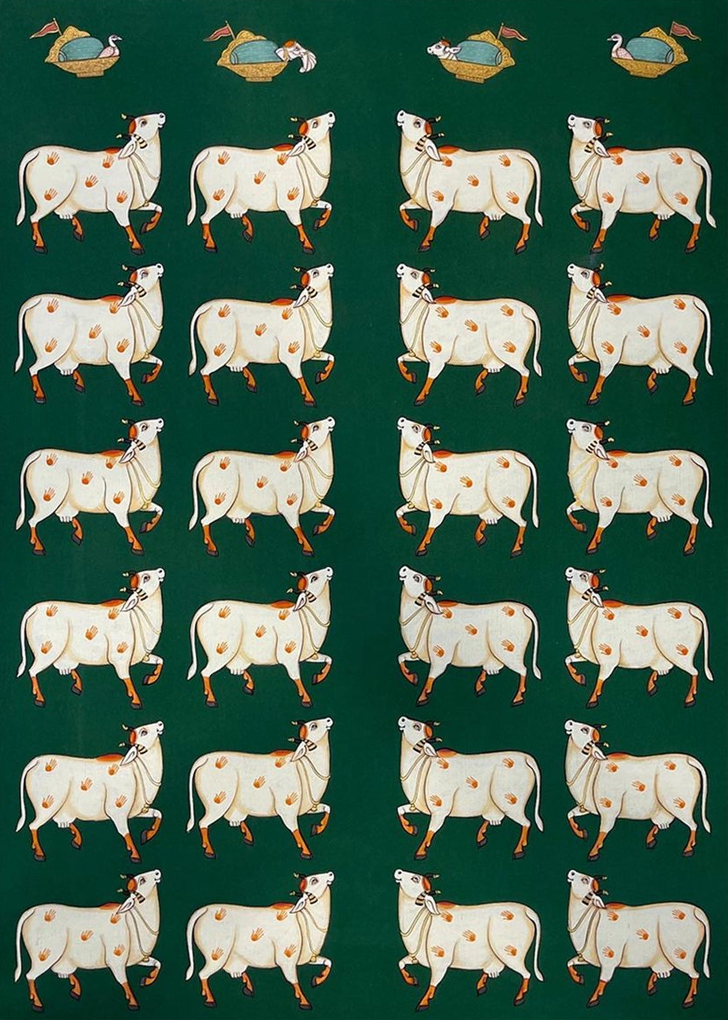 Gopashtami - Handmade Pichwai Painting - Jaipur Earth