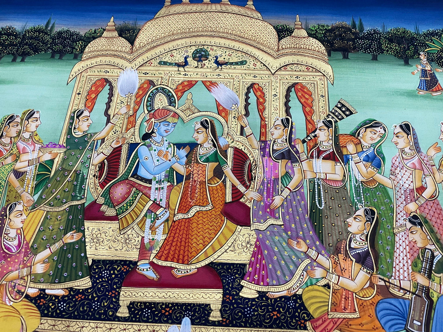 Exquisite Radha Krishna Detailed Raasleela