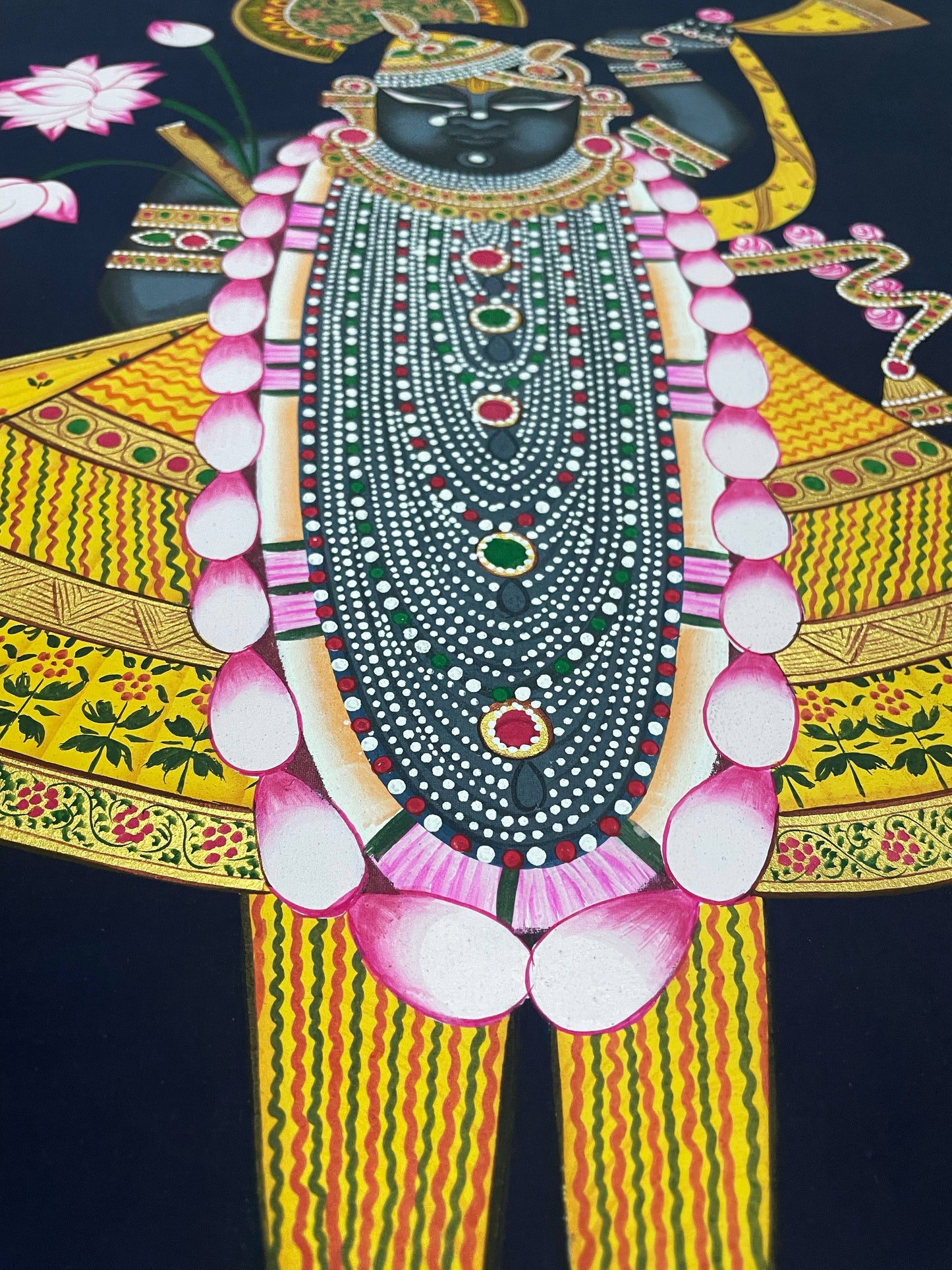 Shrinathji Painitng, Handmade Pichwai Painting - Jaipur Earth