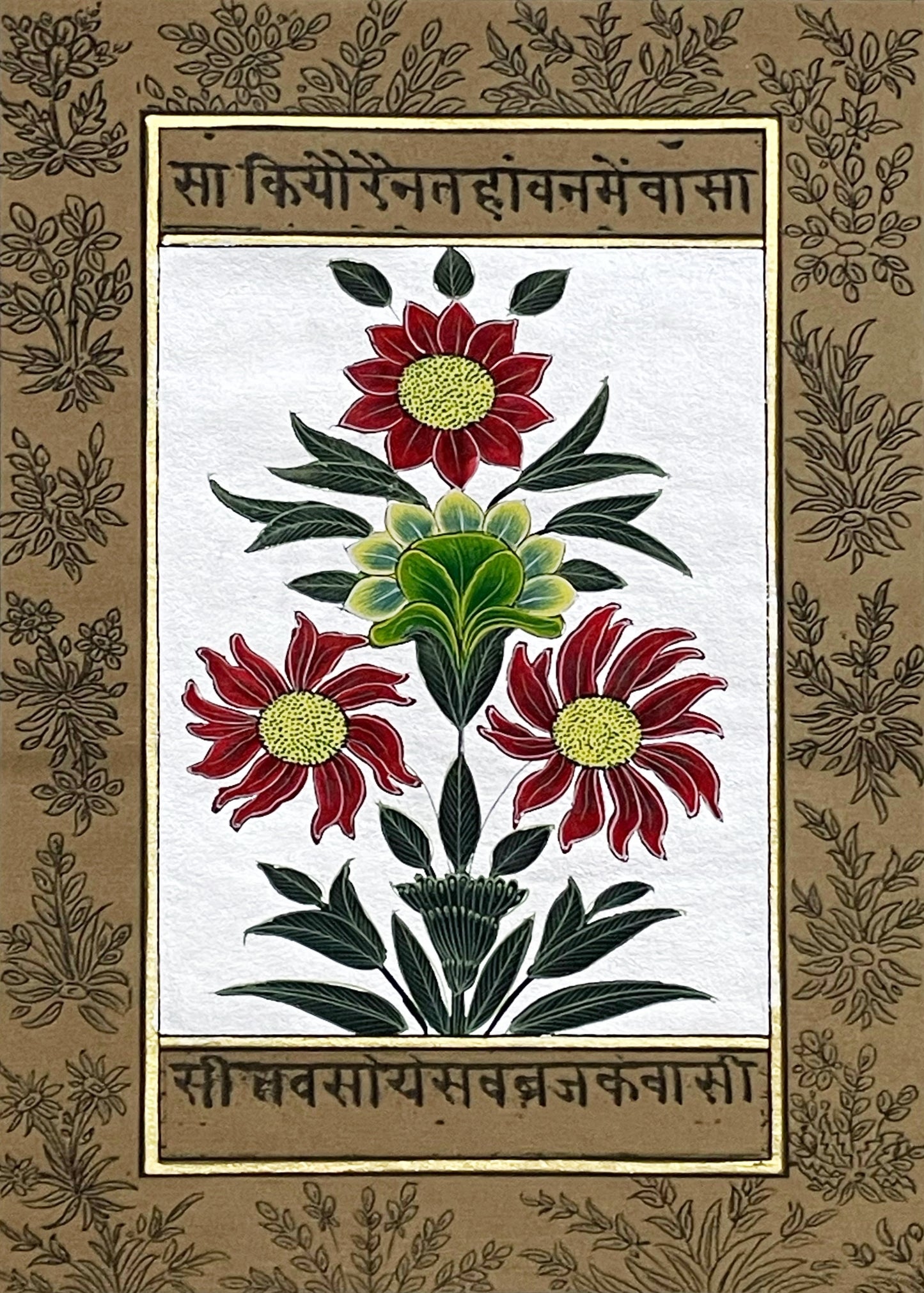 Miniature Painting Set of 6, Handmade Miniature Painting on Paper, Wall Art, Home Decor Gift - Jaipur Earth