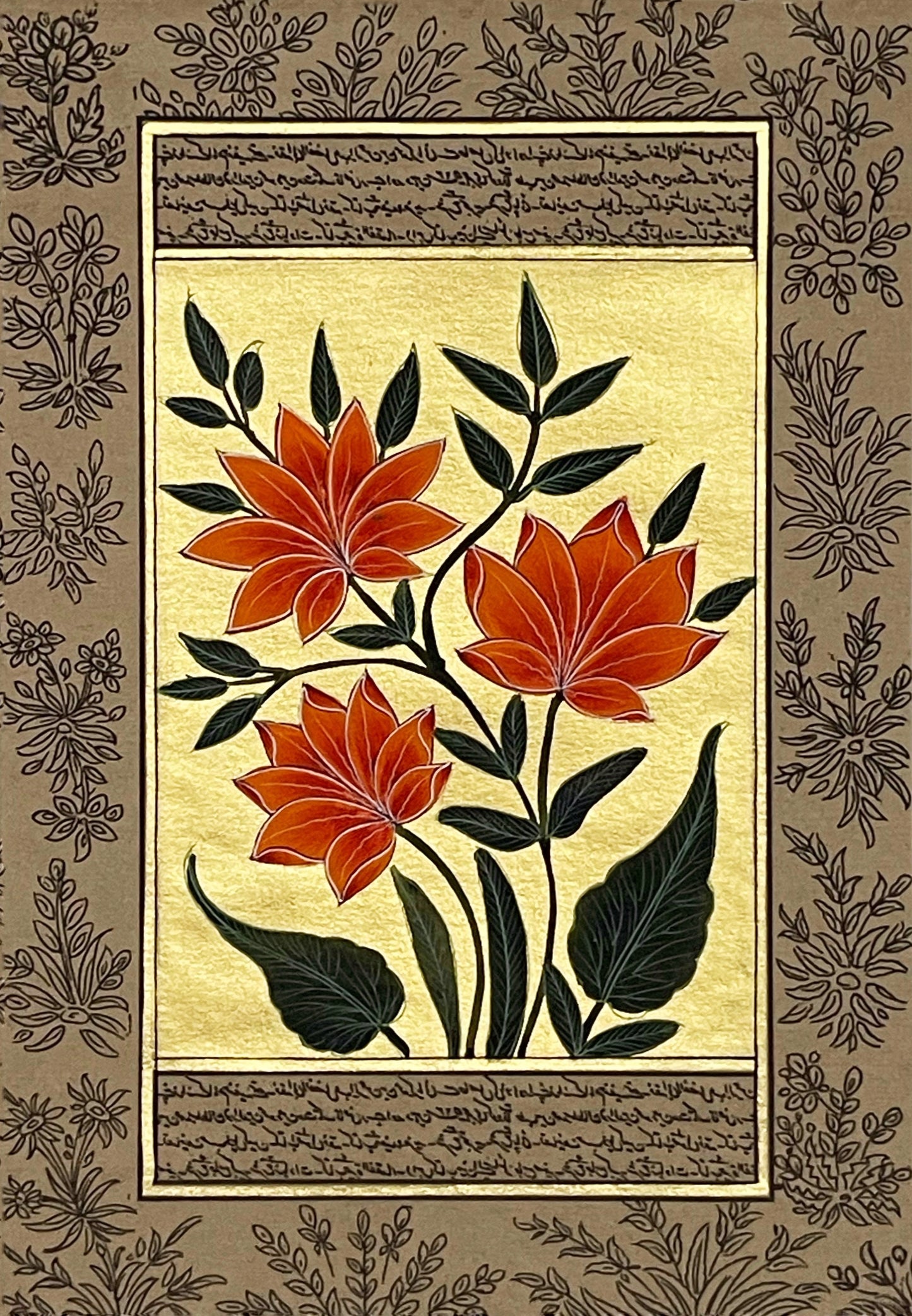 Miniature Painting Set of 6, Handmade Miniature Painting on Paper, Wall Art, Home Decor Gift - Jaipur Earth