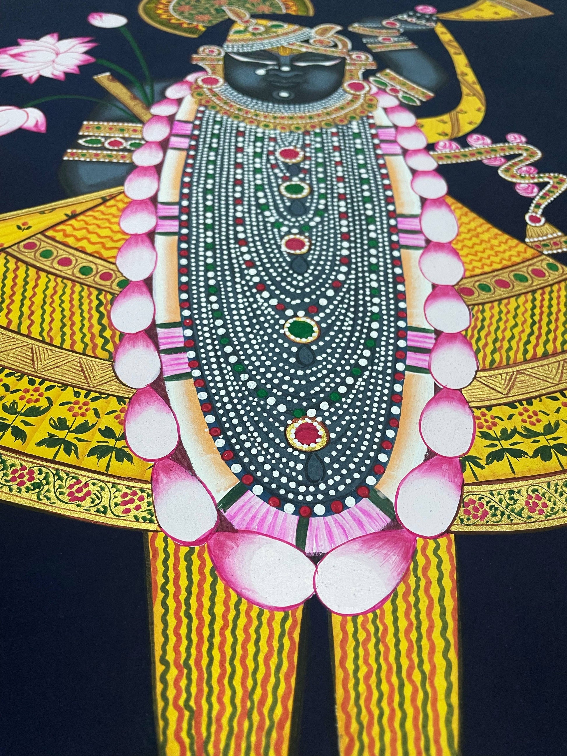 Shrinathji Painitng, Handmade Pichwai Painting - Jaipur Earth