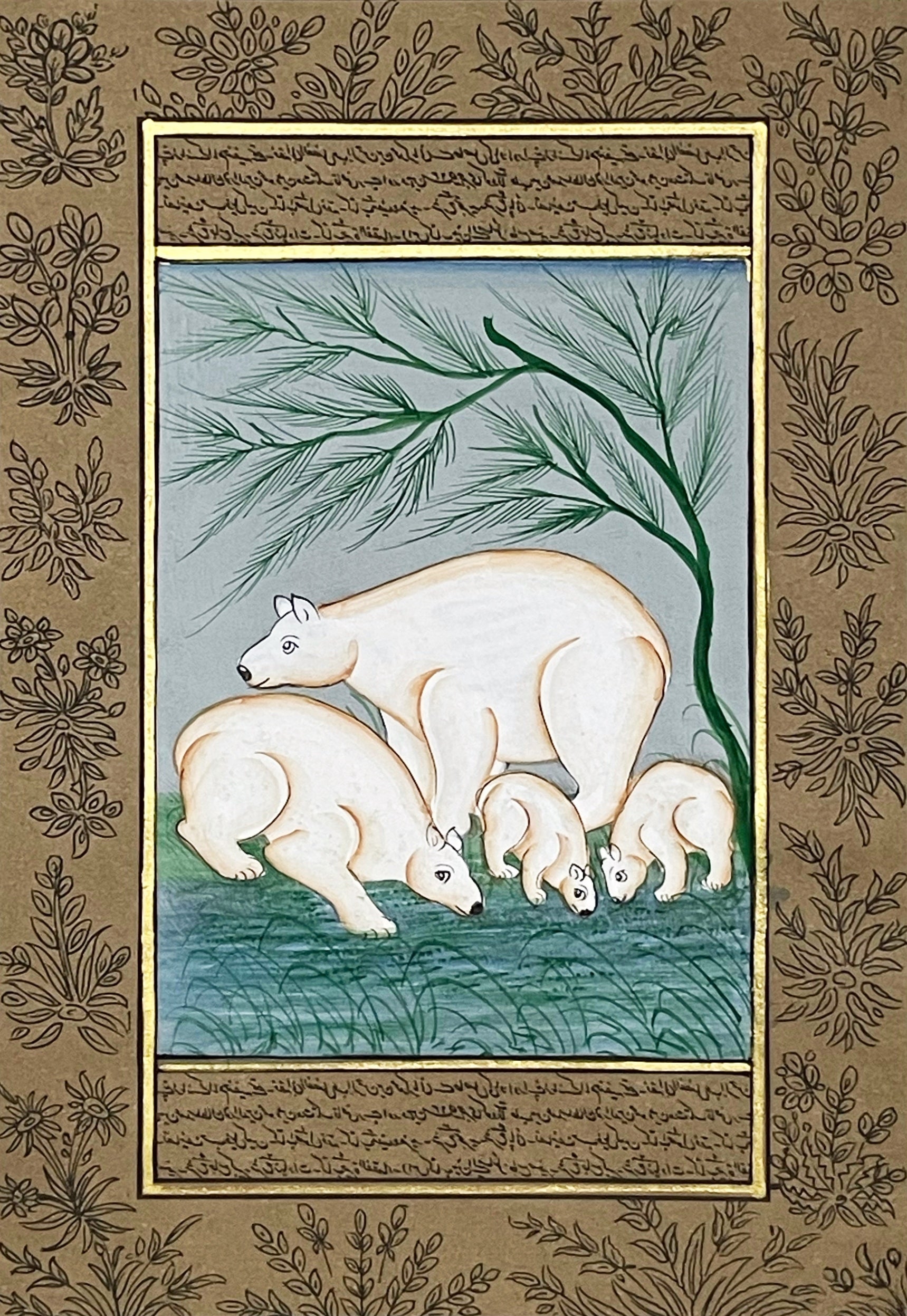 Miniature Painting Set of 6, Handmade Miniature Painting on Paper, Wall Art, Home Decor Gift - Jaipur Earth