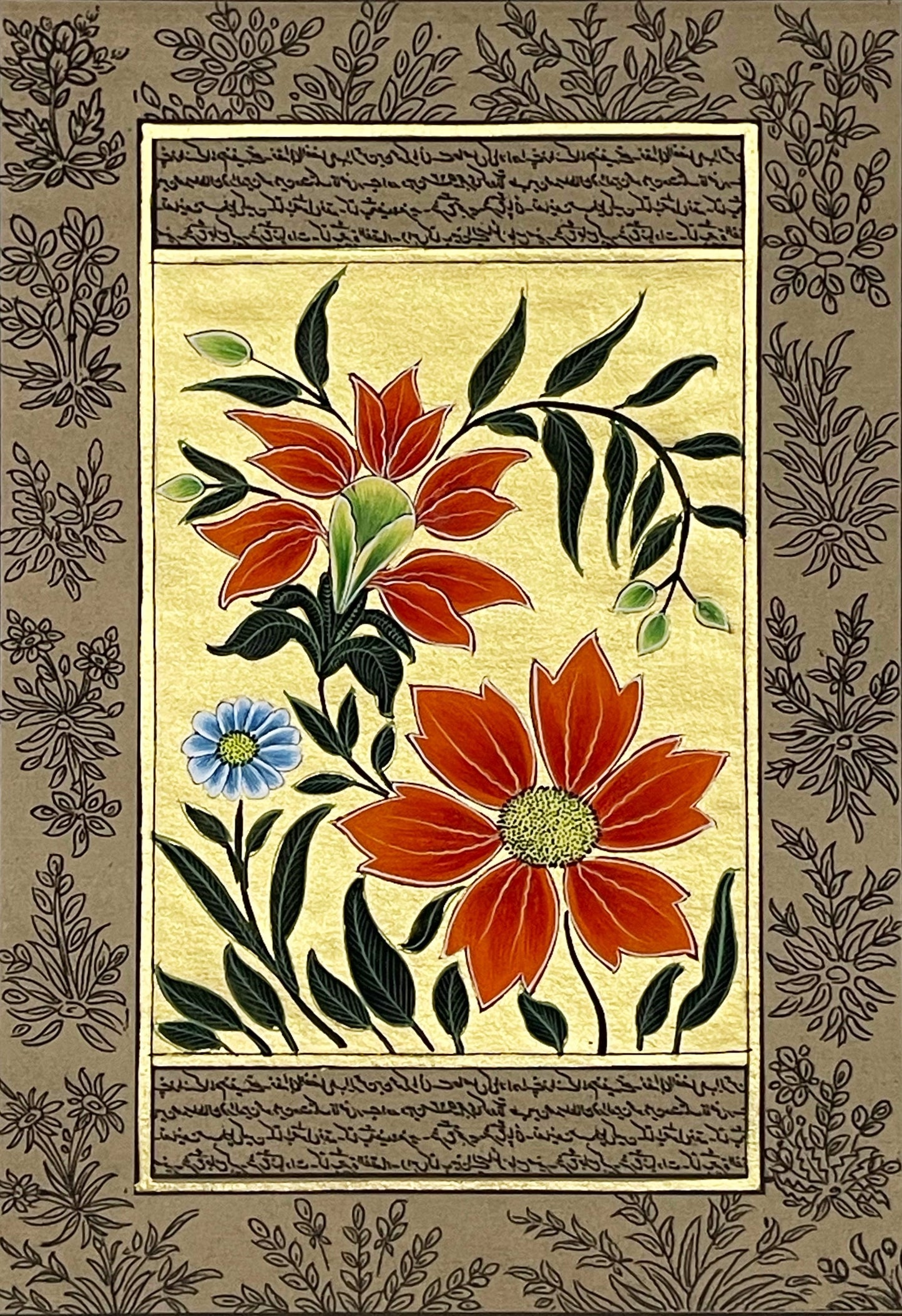 Miniature Painting Set of 6, Handmade Miniature Painting on Paper, Wall Art, Home Decor Gift - Jaipur Earth