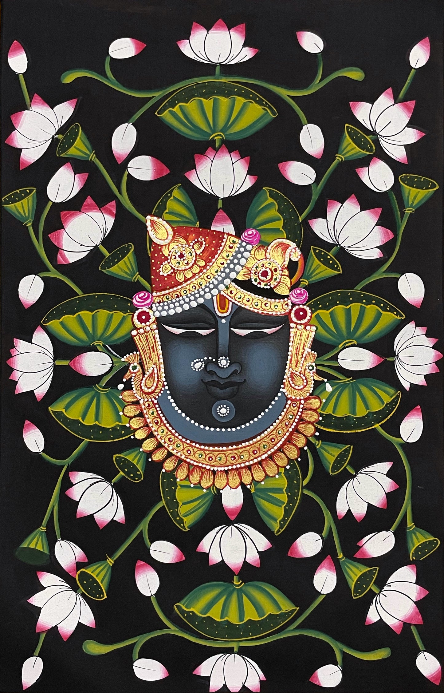 Handcrafted Shrinathji Pichwai Painting – Traditional Indian Art